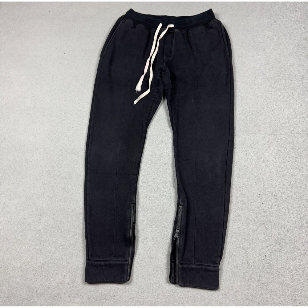 Fear of God Sweatpants Mens L Fifth Collection FOG Black RiRi Zipper USA made